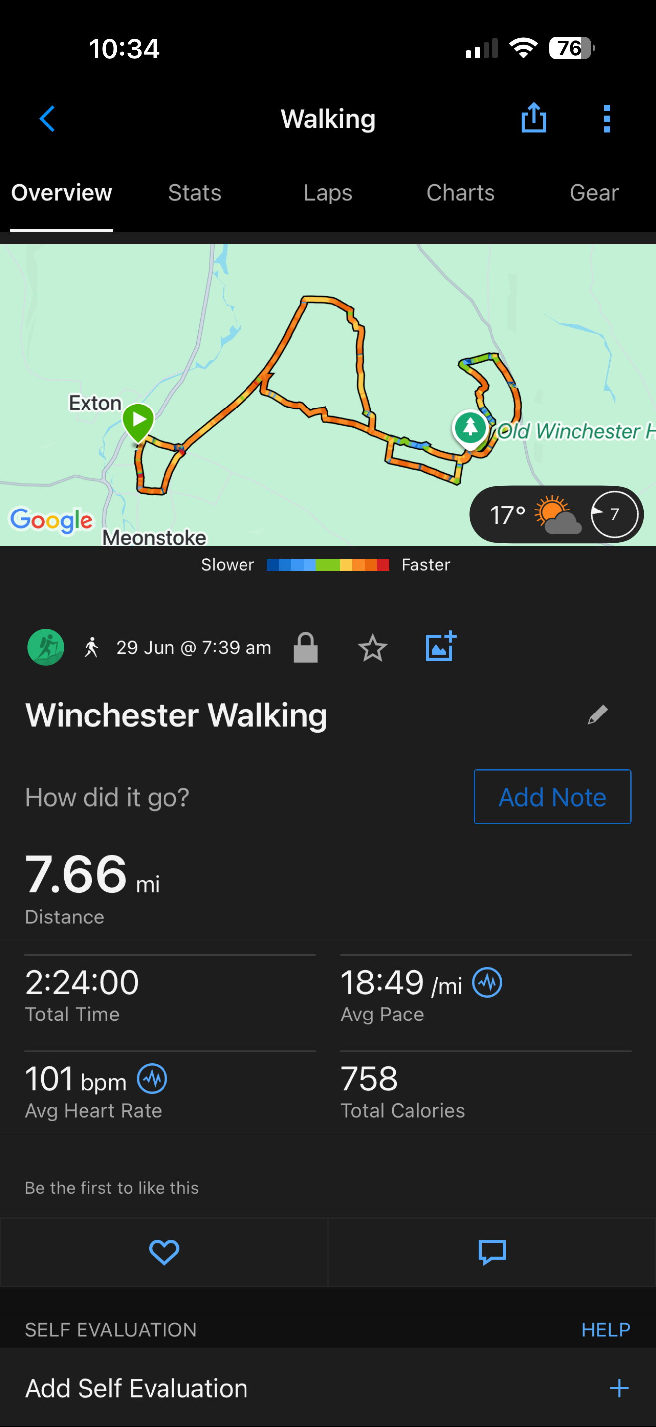 Meonstoke to Old Winchester Hill